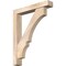 Ekena Millwork Balboa Block Smooth Bracket w/ Offset Brace, Douglas Fir, 5 1/2"W x 32"D x 40"H BKT0604X32X40BOA05SDF - alternate 1